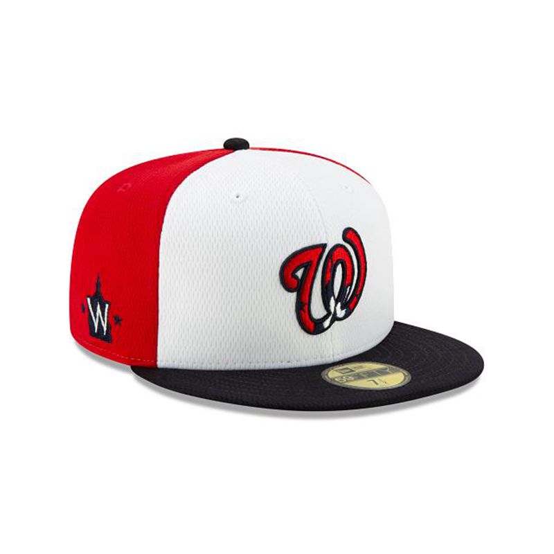 MLB Washington Nationals 2021 Spring Training 59Fifty Fitted (KRU9838) - Red New Era Caps